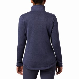 Columbia Chaqueta De Lana Canyon Point™ Sweater Full Zip Mujer Azul Marino (524NXURZM)